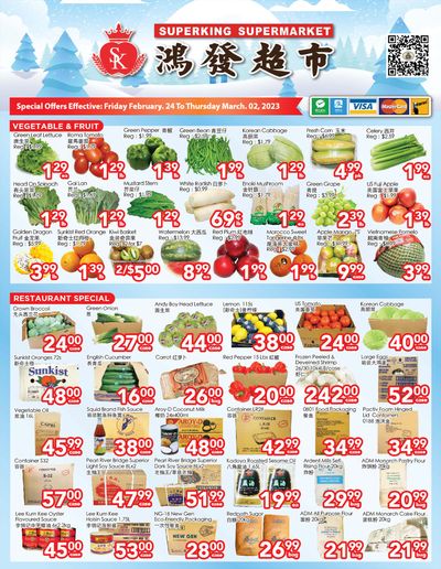 Superking Supermarket (North York) Flyer February 24 to March 2