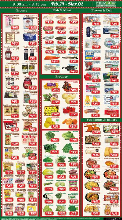 Nations Fresh Foods (Mississauga) Flyer February 24 to March 2