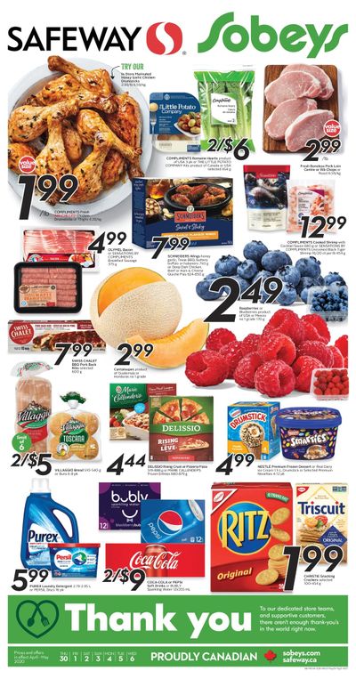Sobeys (West) Flyer April 30 to May 6