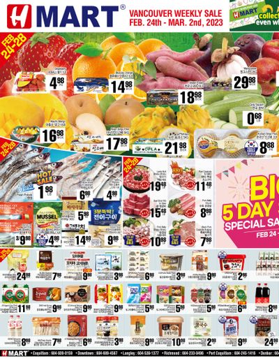H Mart (West) Flyer February 24 to March 2