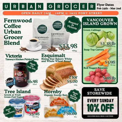 Urban Grocer Flyer February 24 to March 2