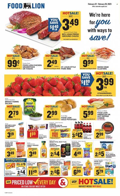 Food Lion (MD) Weekly Ad Flyer Specials February 22 to February 28, 2023