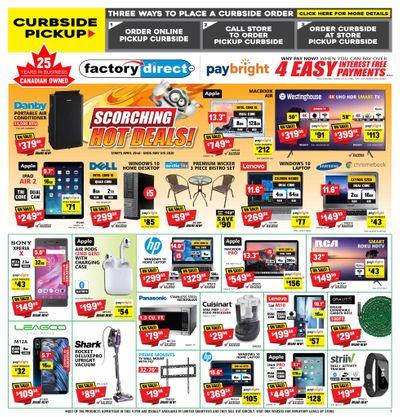 Factory Direct Flyer April 29 to May 5