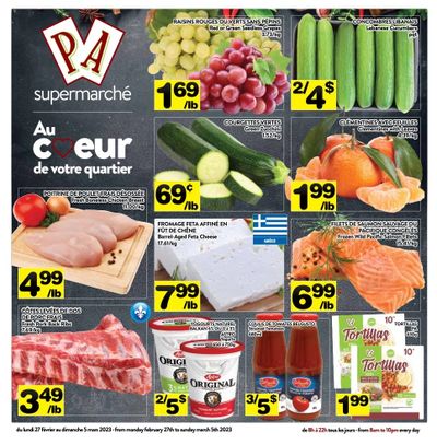 Supermarche PA Flyer February 27 to March 5