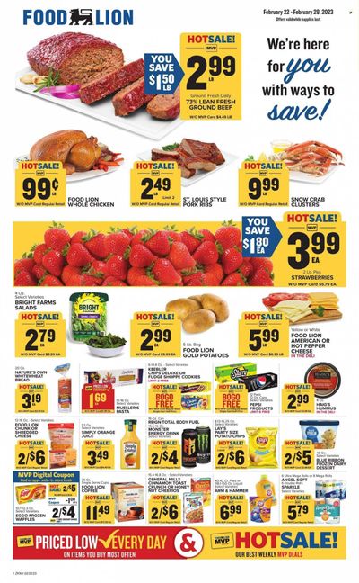 Food Lion (KY) Weekly Ad Flyer Specials February 22 to February 28, 2023