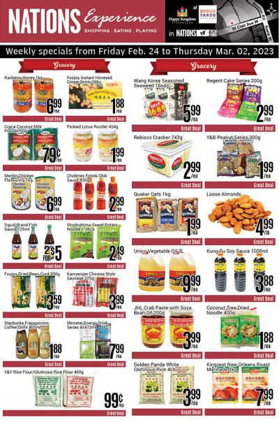 Nations Fresh Foods (Toronto) Flyer February 24 to March 2