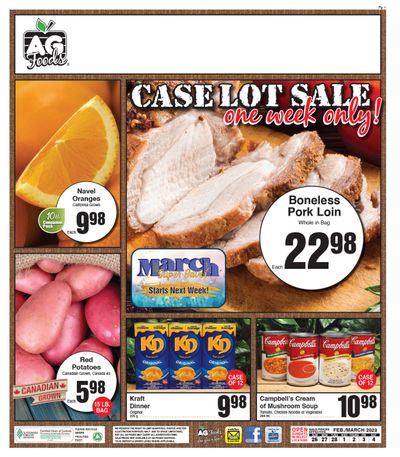 AG Foods Flyer February 26 to March 4