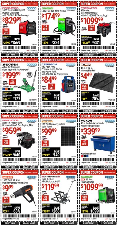 Harbor Freight Weekly Ad Flyer Specials February 20 to March 9, 2023