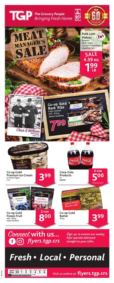 TGP The Grocery People Flyer April 30 to May 6