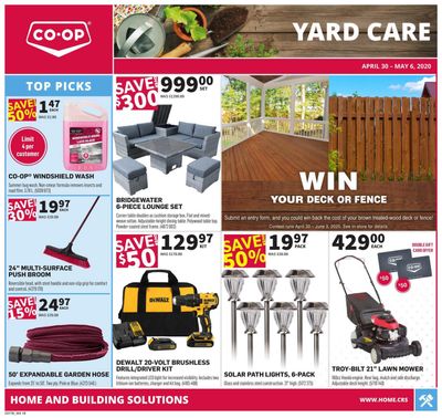 Co-op (West) Home Centre Flyer April 30 to May 6