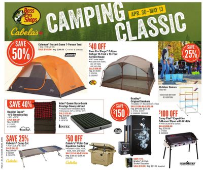 Cabela's Flyer April 30 to May 13