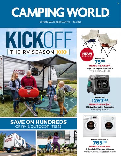 Gander RV & Outdoors Weekly Ad Flyer Specials February 16 to February 26, 2023