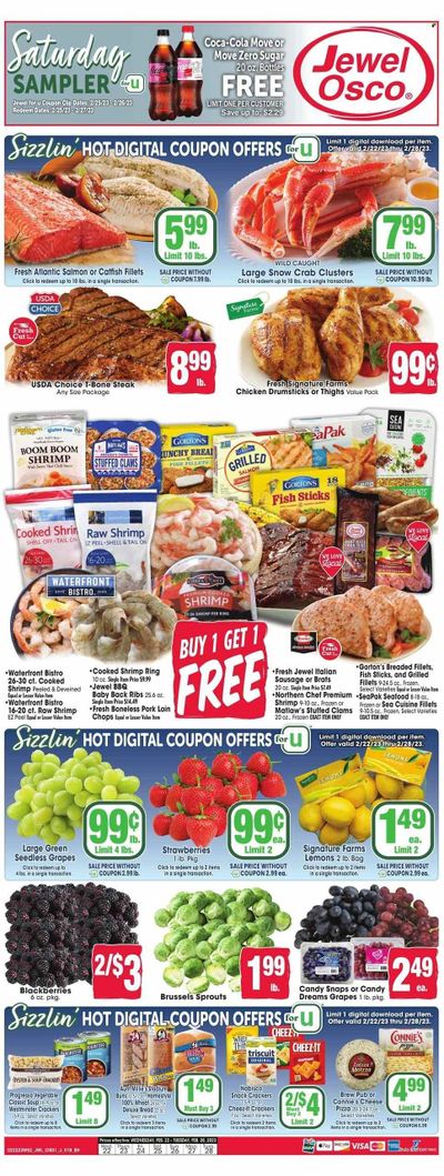 Jewel Osco (IL) Weekly Ad Flyer Specials February 22 to February 28, 2023