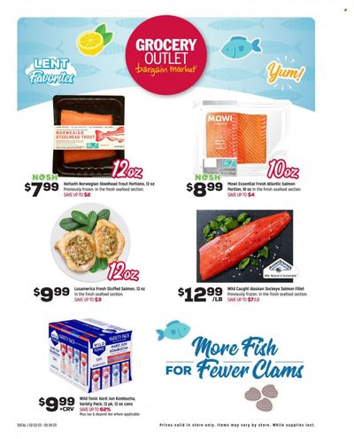 Grocery Outlet (CA, ID, OR, PA, WA) Weekly Ad Flyer Specials February 22 to February 28, 2023