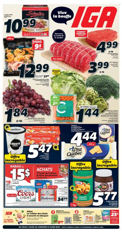 IGA (QC) Flyer March 2 to 8