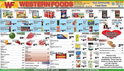 Western Foods Flyer April 29 to May 5