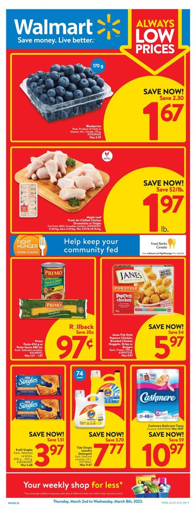 Walmart (ON) Flyer March 2 to 8