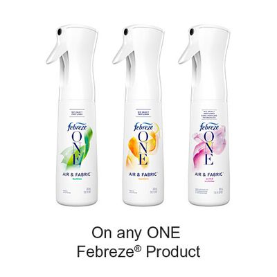 Save $1.00 when you buy any ONE Febreze Product (excludes trial/travel size, value/gift/bonus packs)