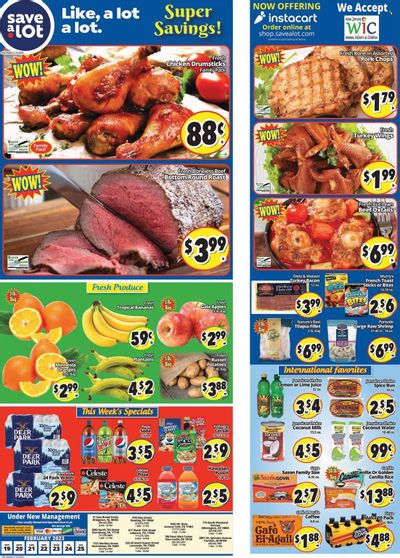 Save a Lot (DE, NJ, PA) Weekly Ad Flyer Specials February 19 to February 25, 2023 Save a Lot (DE, NJ, PA) Weekly Ad Flyer Specials February 19 to February 25, 2023