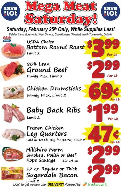 Save a Lot (NY) Weekly Ad Flyer Specials February 19 to February 25, 2023