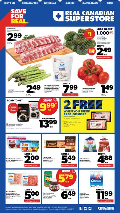 Real Canadian Superstore (ON) Flyer March 2 to 8