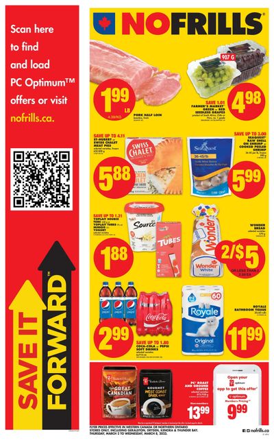 No Frills (West) Flyer March 2 to 8