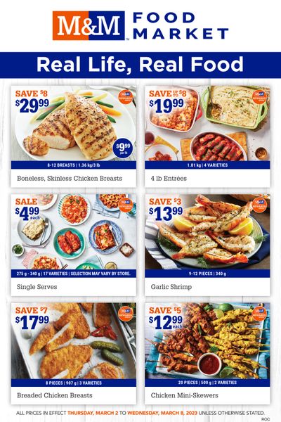 M&M Food Market (Atlantic & West) Flyer March 2 to 8