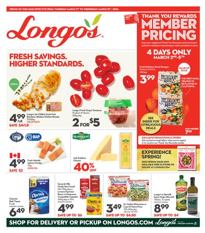 Longo's Flyer March 2 to 15
