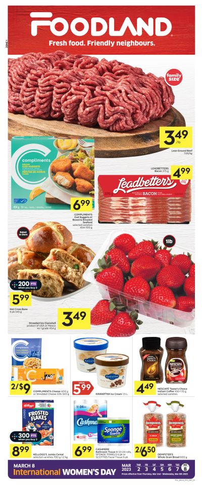 Foodland (ON) Flyer March 2 to 8