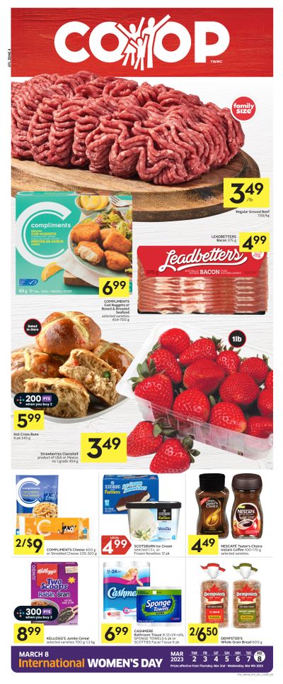 Foodland Co-op Flyer March 2 to 8