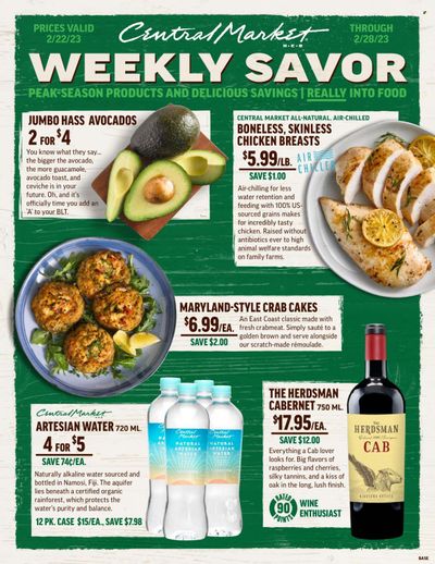 Central Market (TX) Weekly Ad Flyer Specials February 22 to February 28, 2023