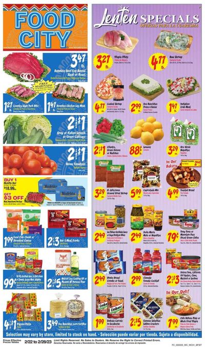 Food City (AZ) Weekly Ad Flyer Specials February 22 to February 28, 2023