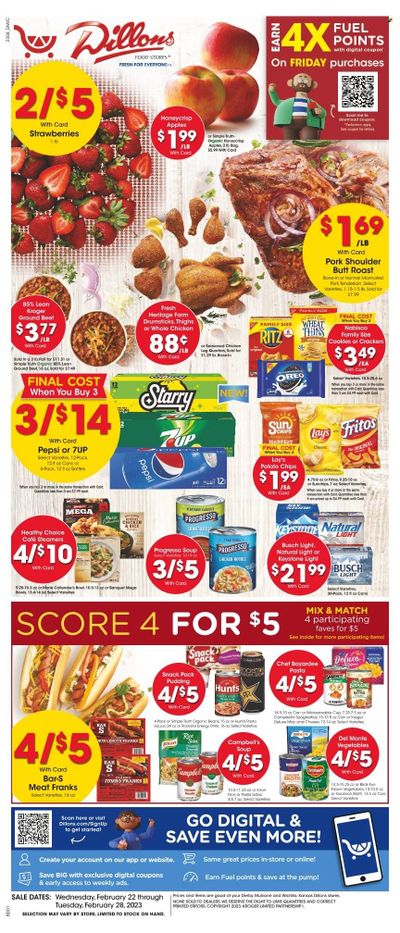 Dillons (KS) Weekly Ad Flyer Specials February 22 to February 28, 2023