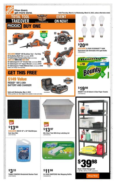 Home Depot (ON) Flyer March 2 to 8