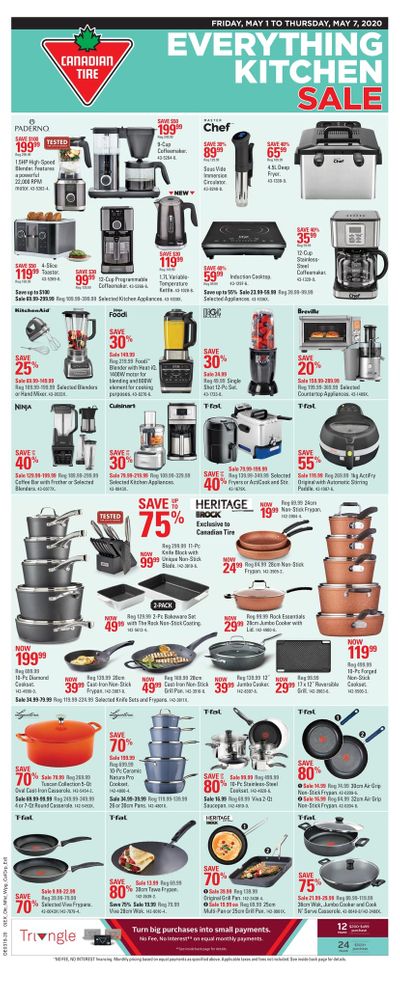 Canadian Tire (West) Flyer May 1 to 7