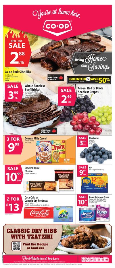 Co-op (West) Food Store Flyer March 2 to 8