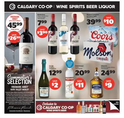 Calgary Co-op Liquor Flyer March 2 to 8