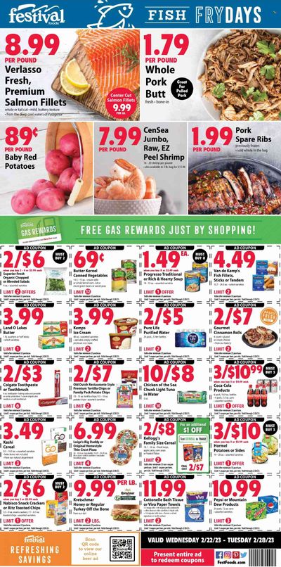 Festival Foods (WI) Weekly Ad Flyer Specials February 22 to February 28, 2023