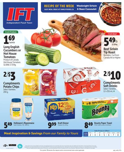 IFT Independent Food Town Flyer March 2 to 8