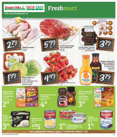 Shop Easy & SuperValu Flyer March 2 to 8