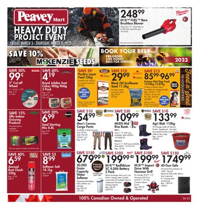 Peavey Mart Flyer March 3 to 9