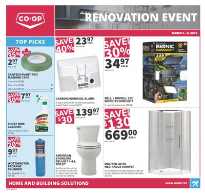 Co-op (West) Home Centre Flyer March 2 to 8