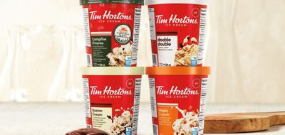 Tim Hortons Launching Four New Ice Creams: Double Double, Boston Cream, Maple Crunch and Campfire S’mores