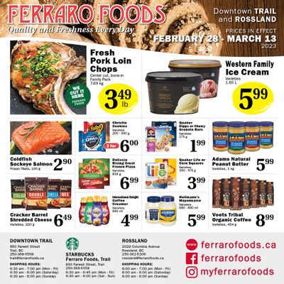 Ferraro Foods Flyer February 28 to March 13
