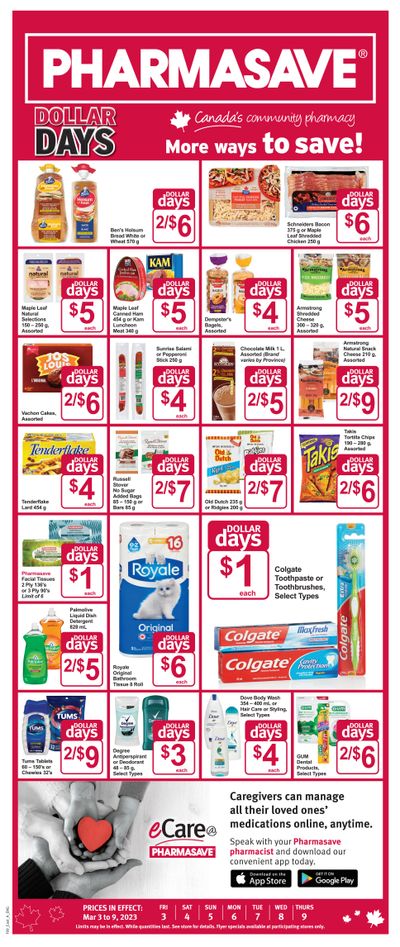 Pharmasave (Atlantic) Flyer March 3 to 9 Pharmasave (Atlantic) Flyer March 3 to 9
