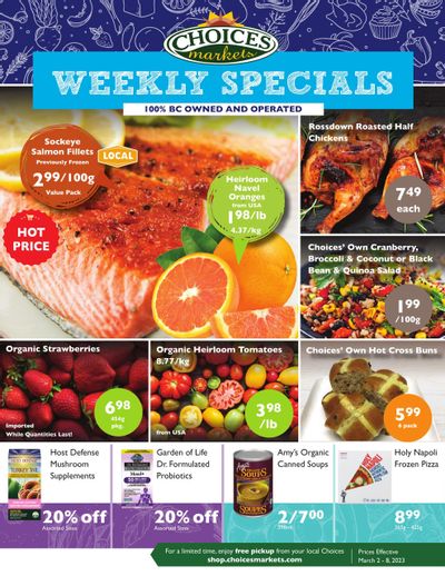 Choices Market Flyer March 2 to 8