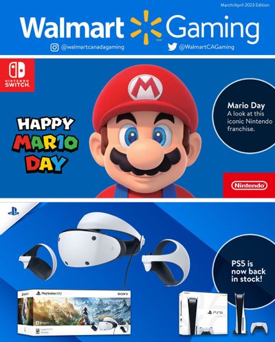 Walmart Gaming Flyer March 2 to May 3