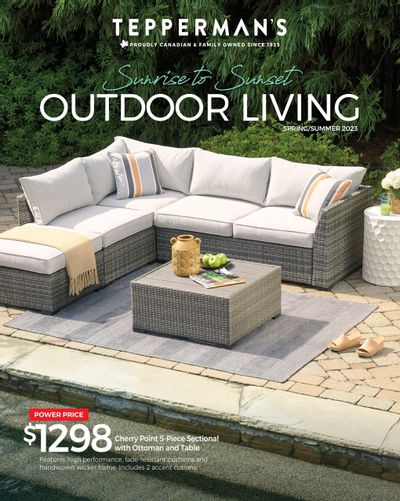 Tepperman's Outdoor Living Flyer February 27 to July 27