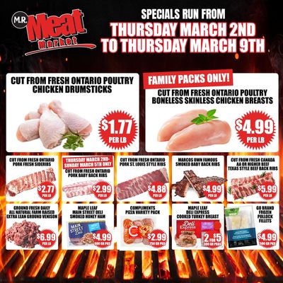 M.R. Meat Market Flyer March 2 to 9