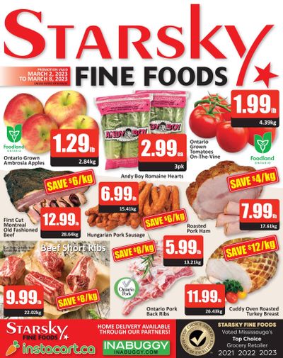 Starsky Foods Flyer March 2 to 8